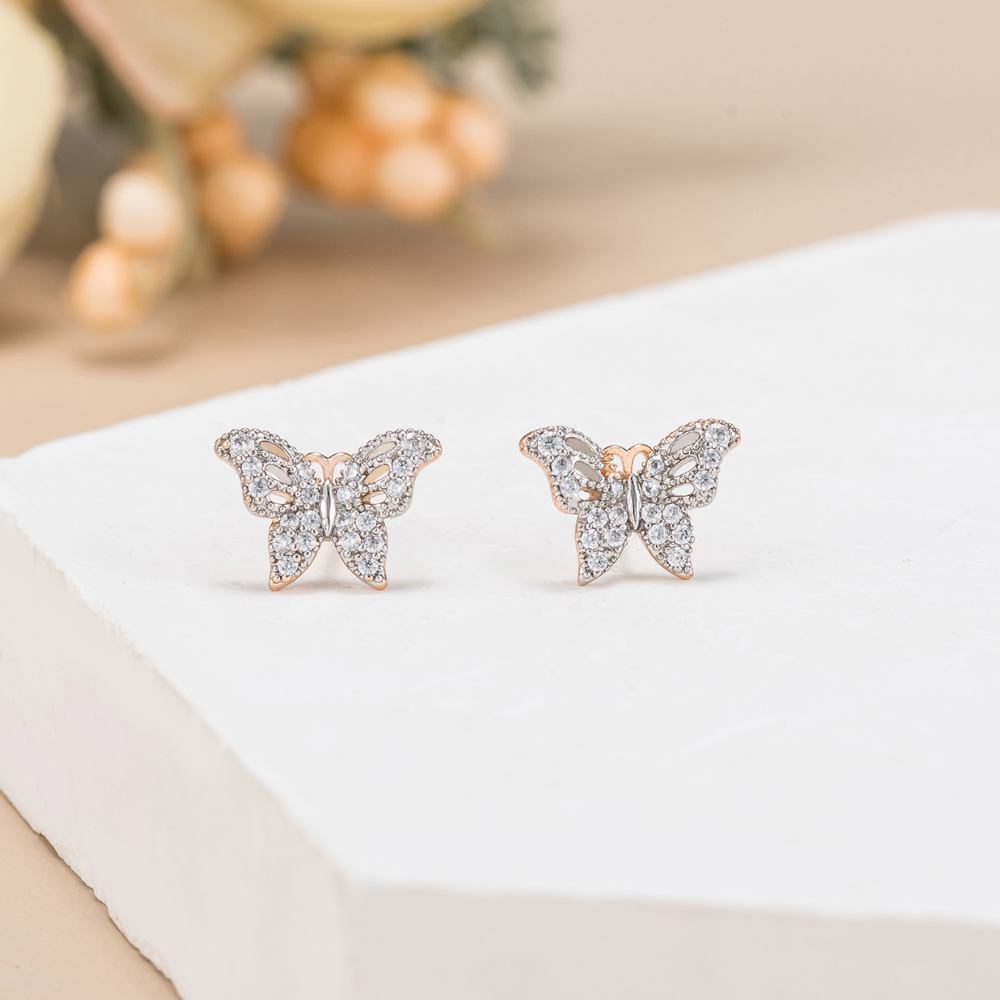 Alice Butterfly Stud Earrings