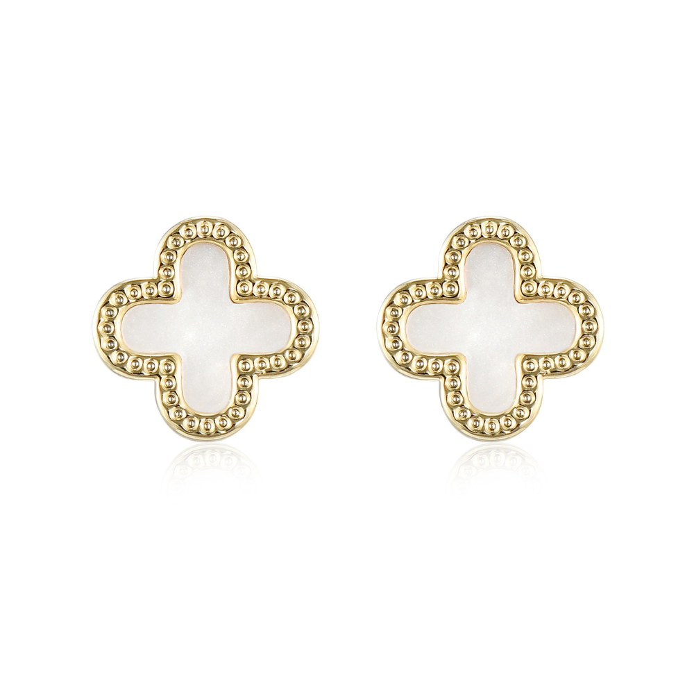 Kiara Clover Stud Earrings