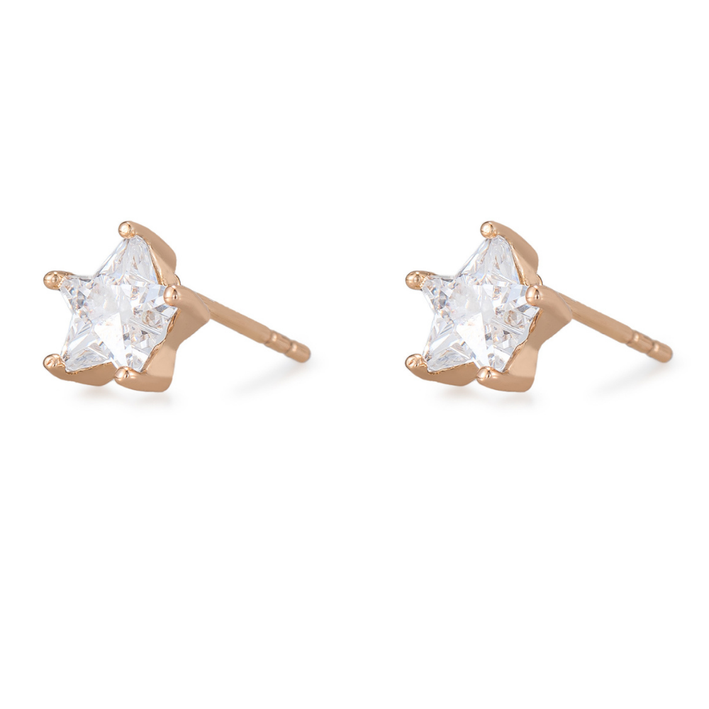 Aster Star Stud Earrings