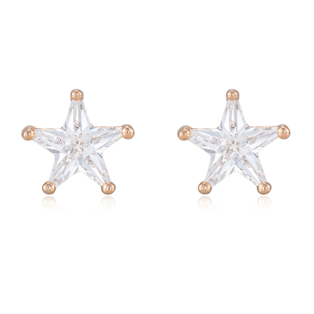 Aster Star Stud Earrings