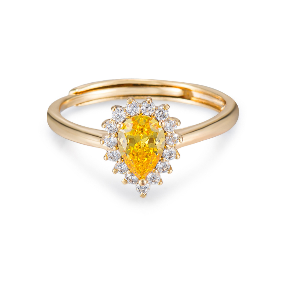 Maia Teardrop Ring