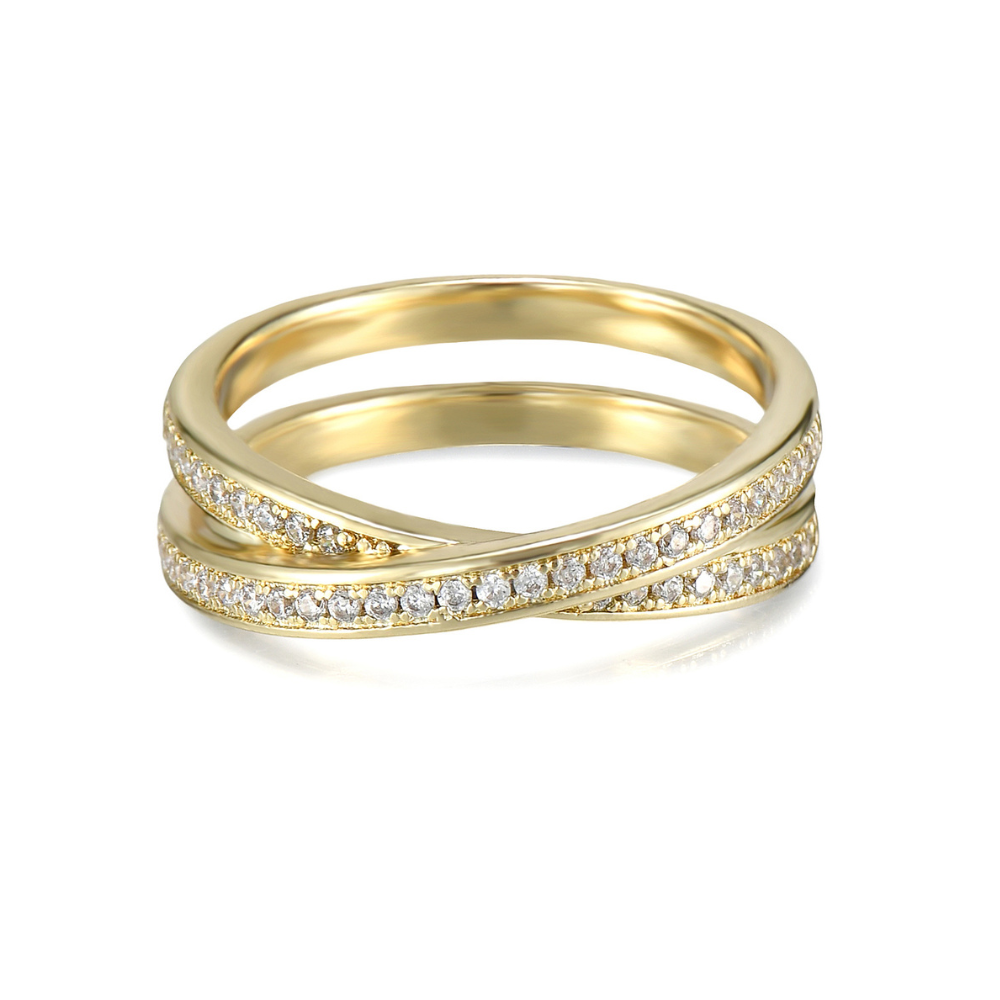 Ciara Infinity Crossover Ring