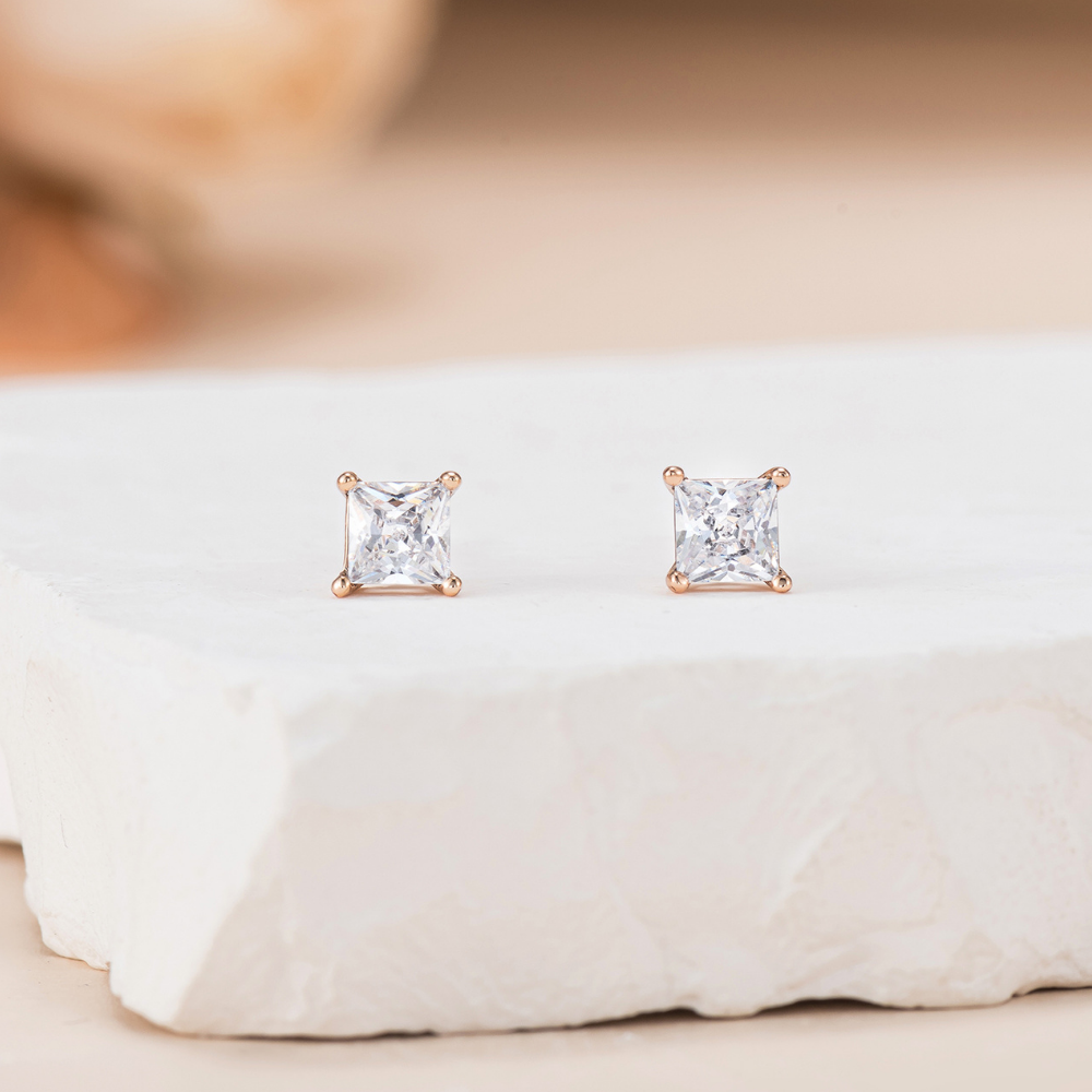 Princess Stud Earrings