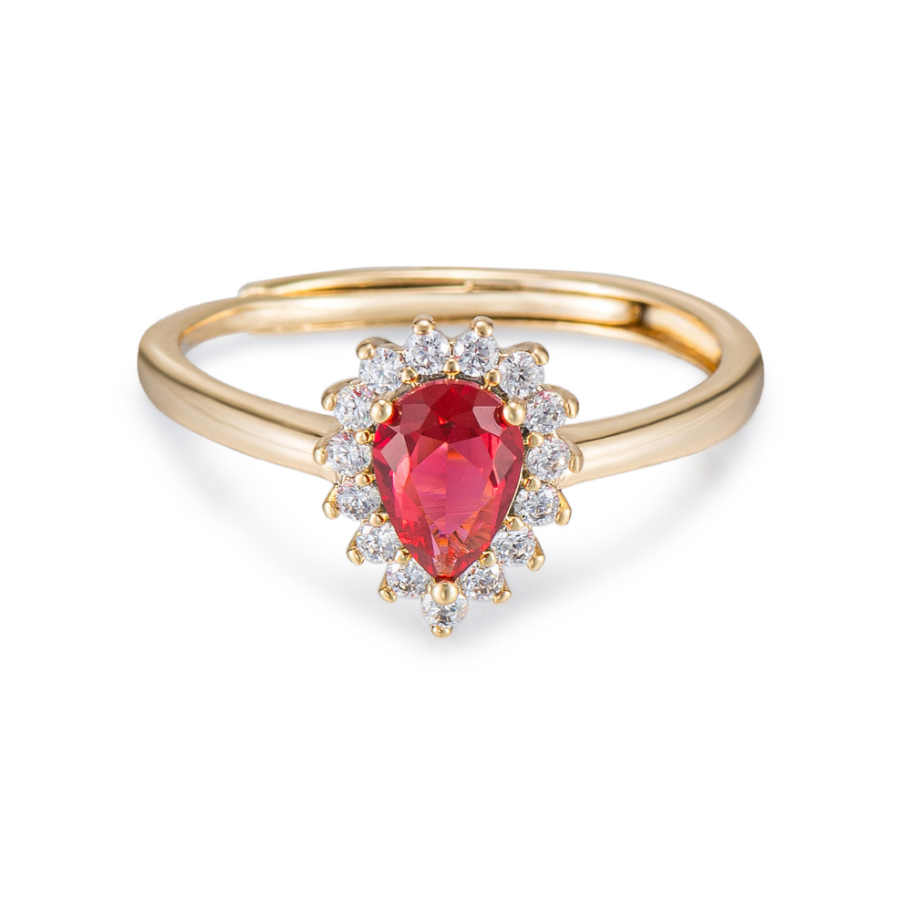 Maia Teardrop Ring