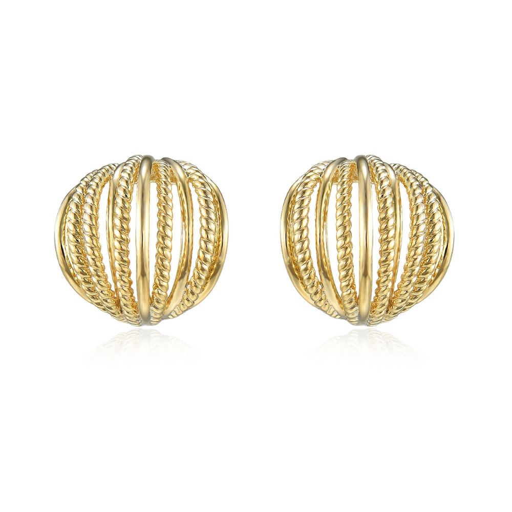 Orla Illusion Half Hoop Earrings