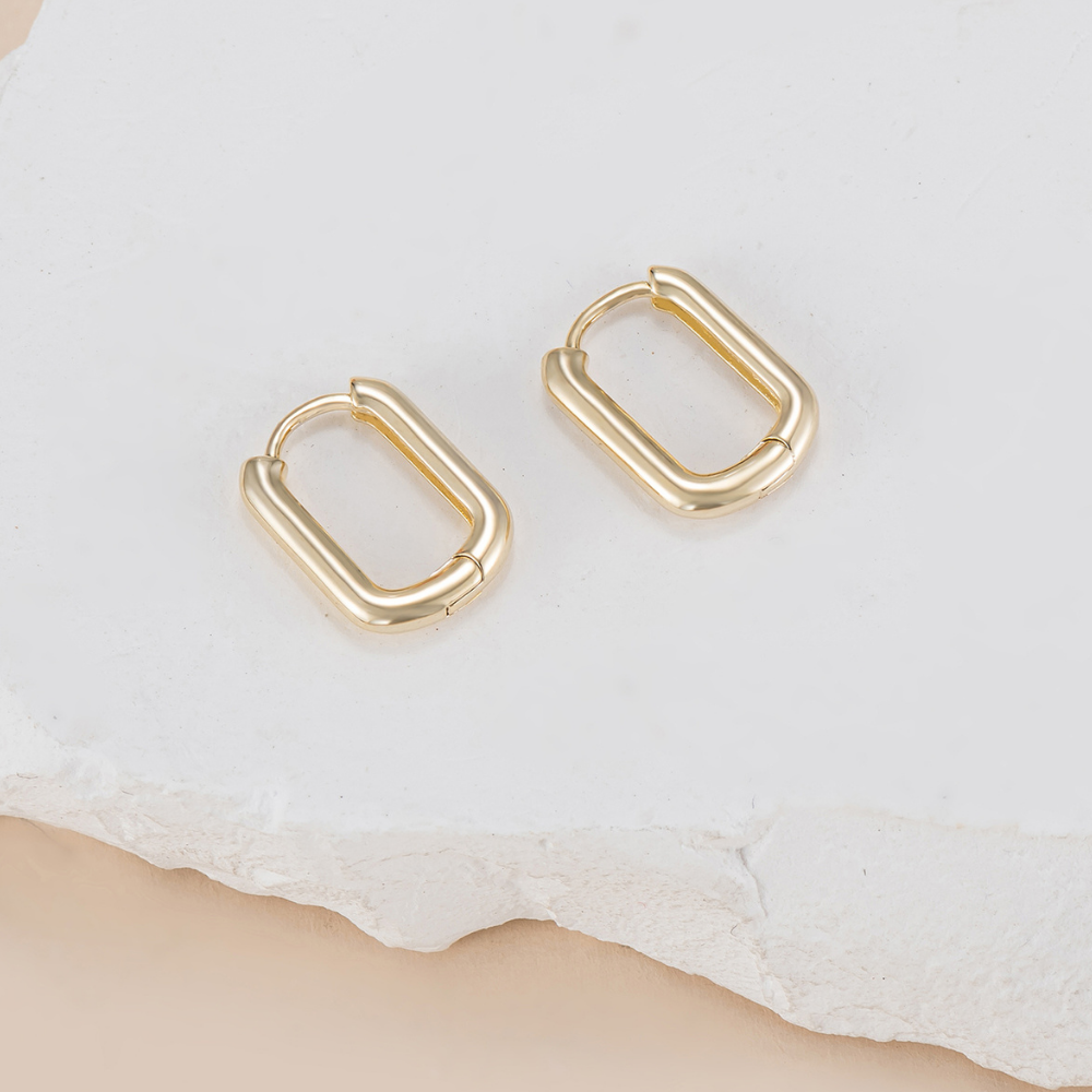Mandy Huggie Hoop Earrings