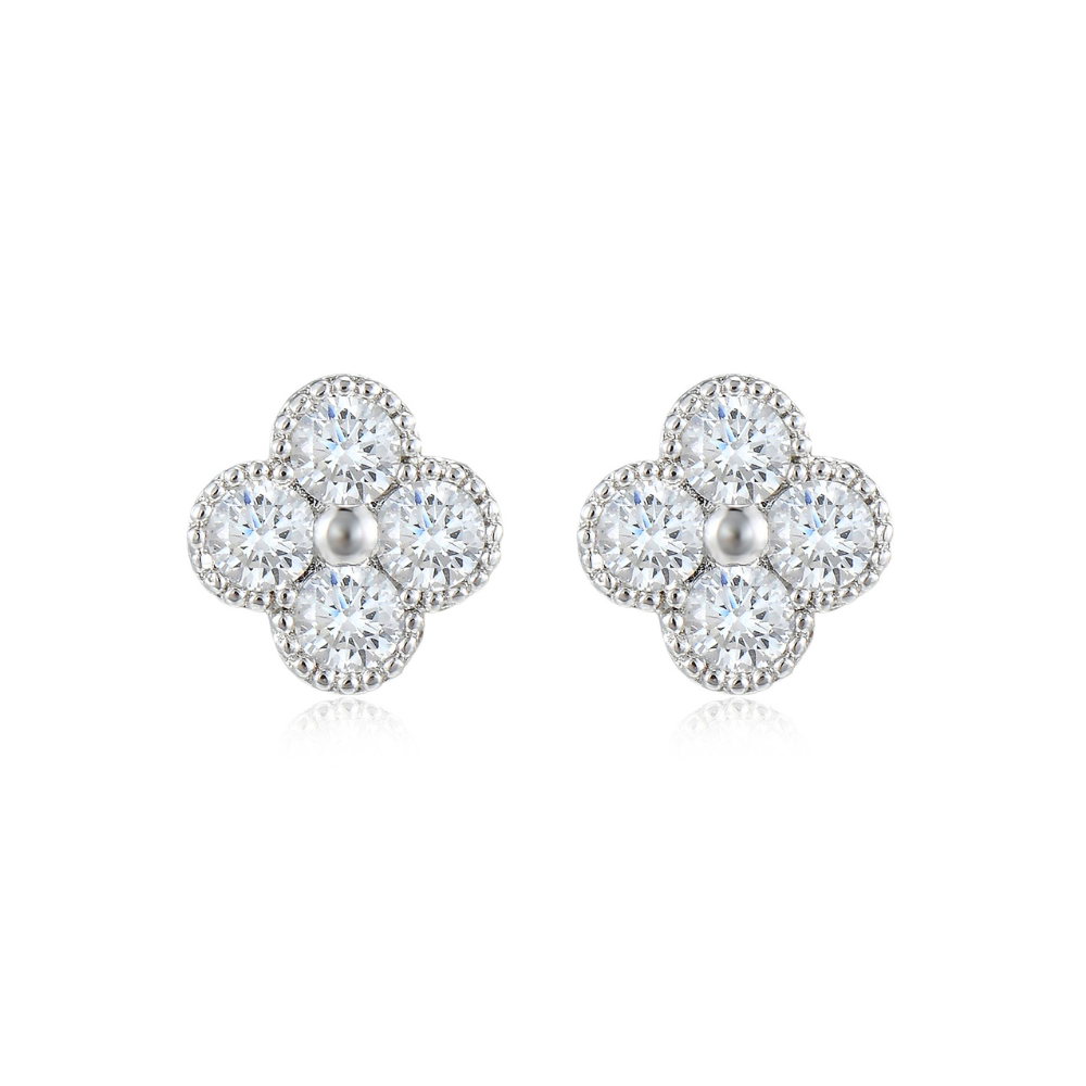 Maxine Clover Stud Earrings