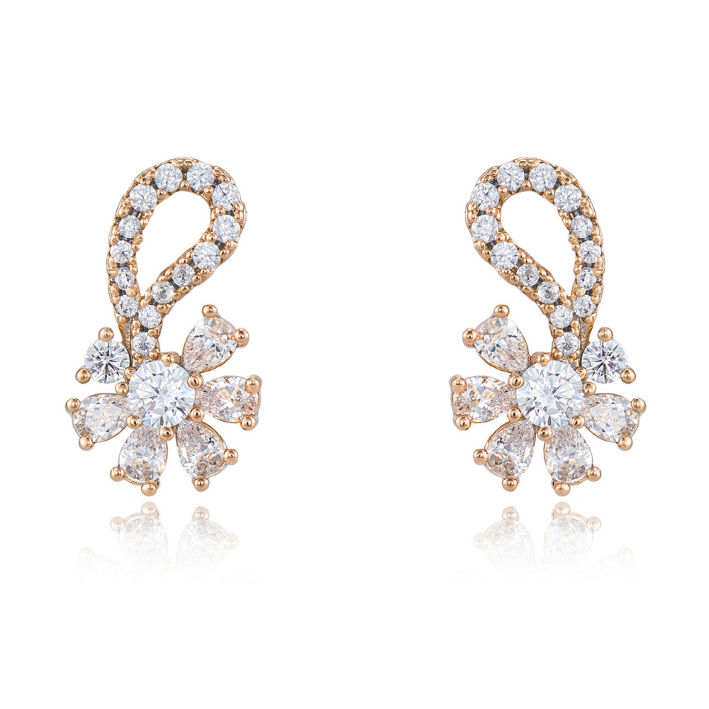 Mishi Flower Drop Earrings