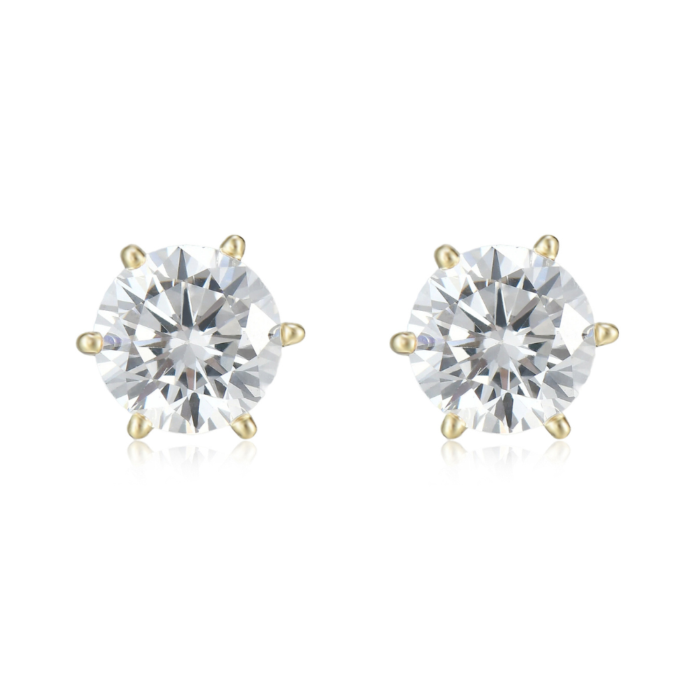Stud Earrings - 6mm