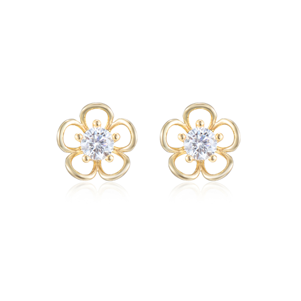 Florence Flower Stud Earrings