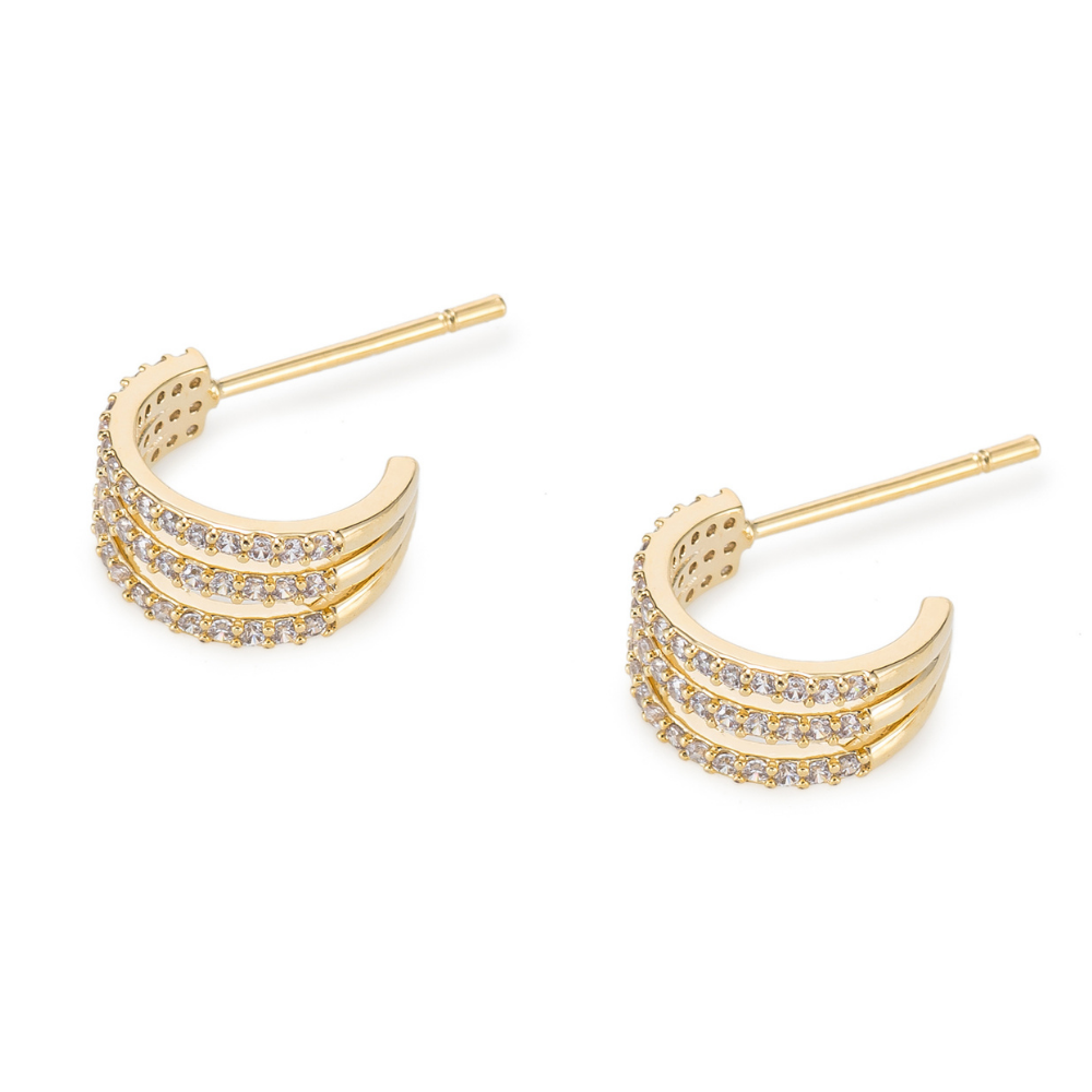 Imaya Half Hoop Earrings