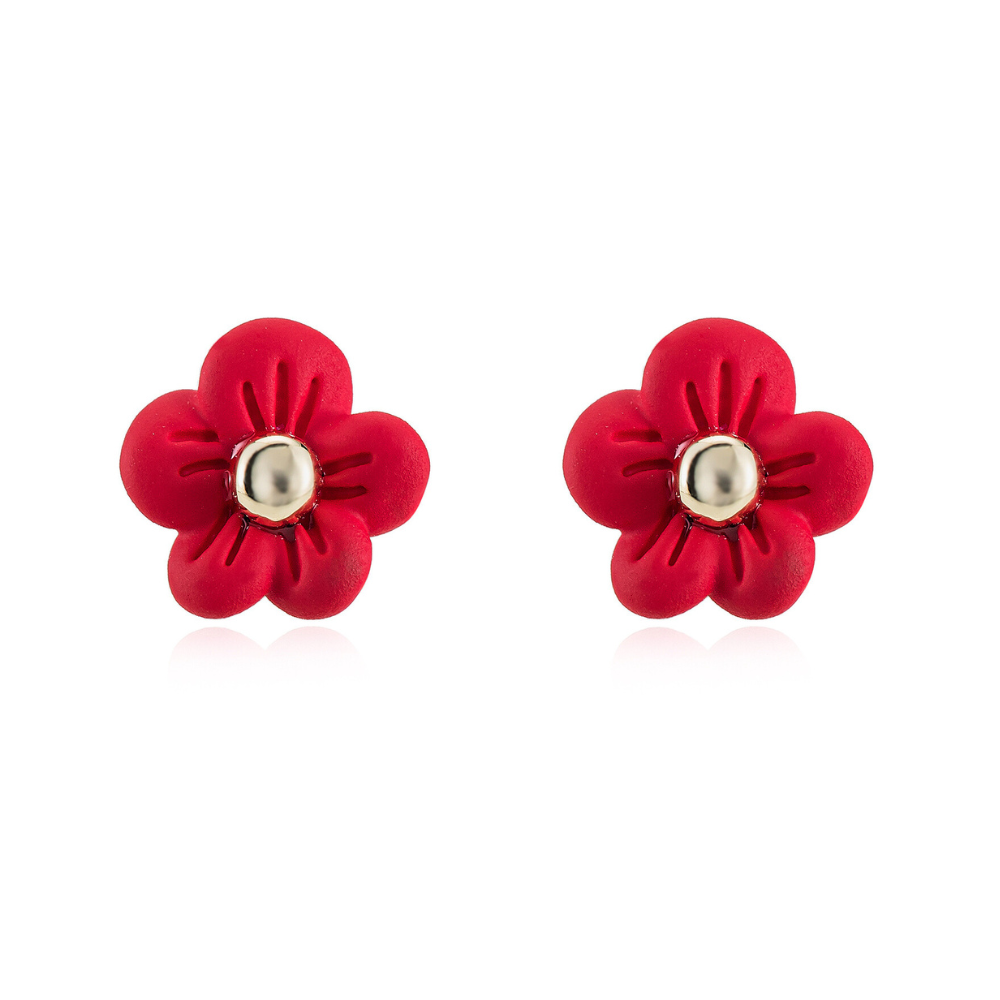 Daisy Flower Stud Earrings | Athena & Co.
