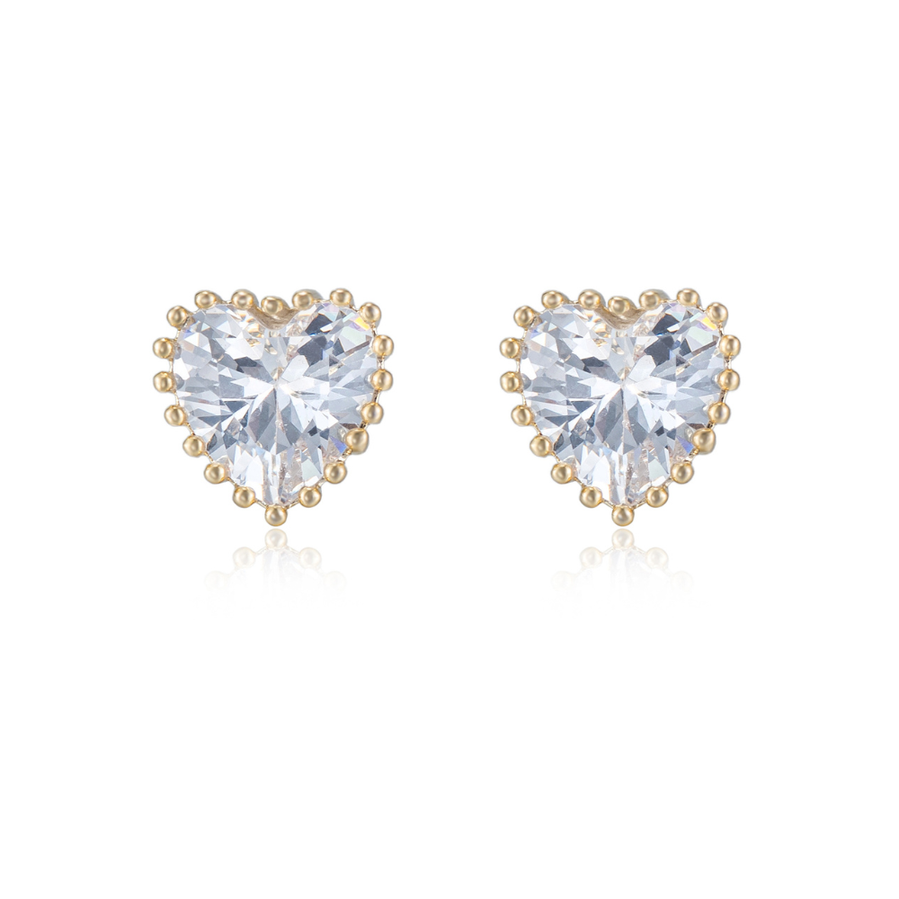 Rylee Heart Stud Earrings