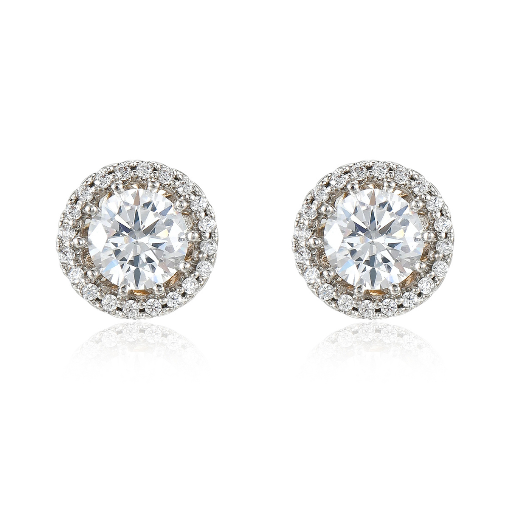 Addison Halo Earrings