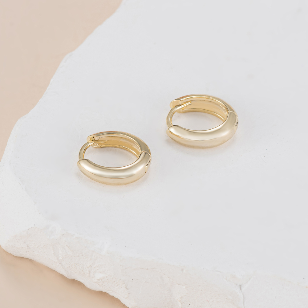 Mandy Huggie Hoop Earrings