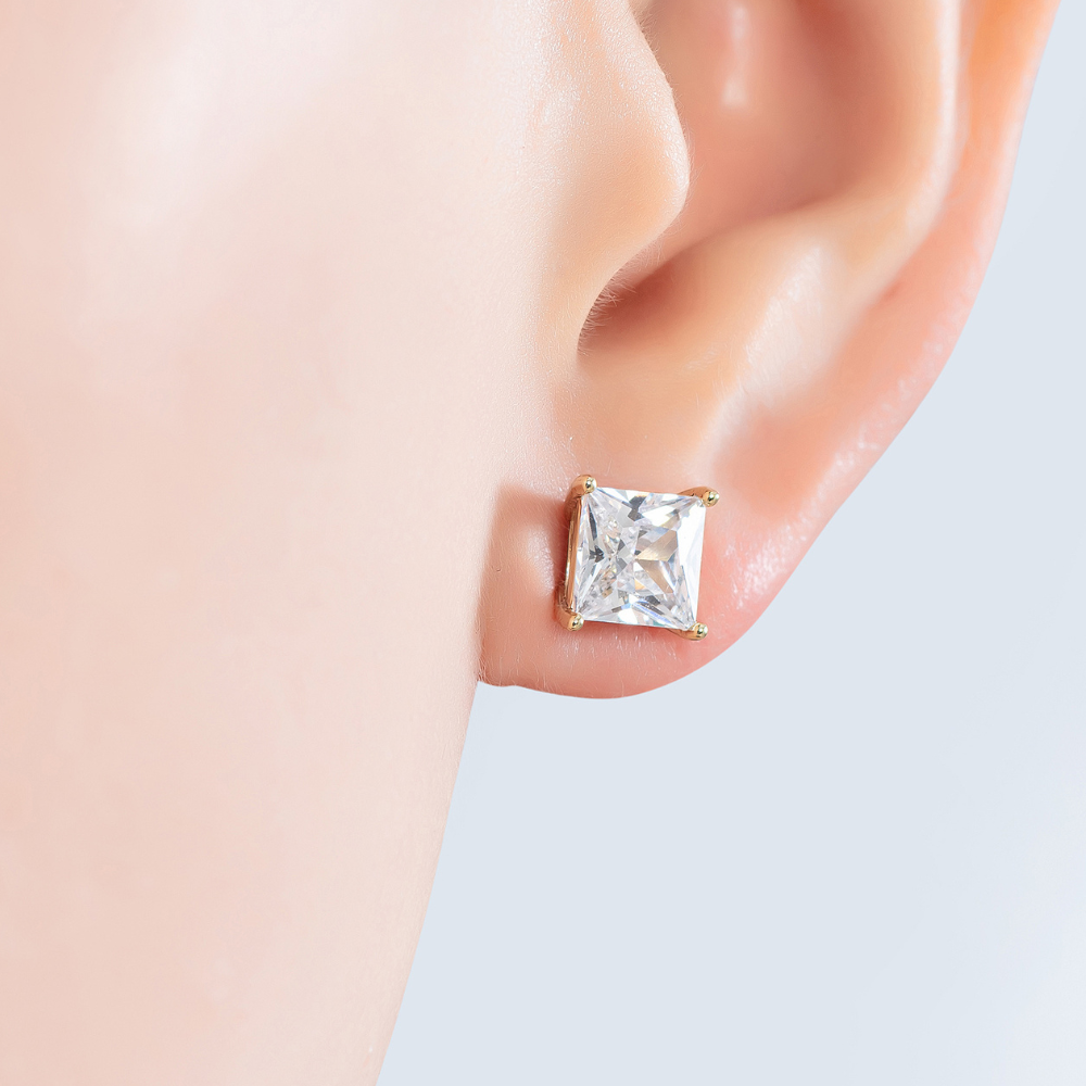 Princess Stud Earrings