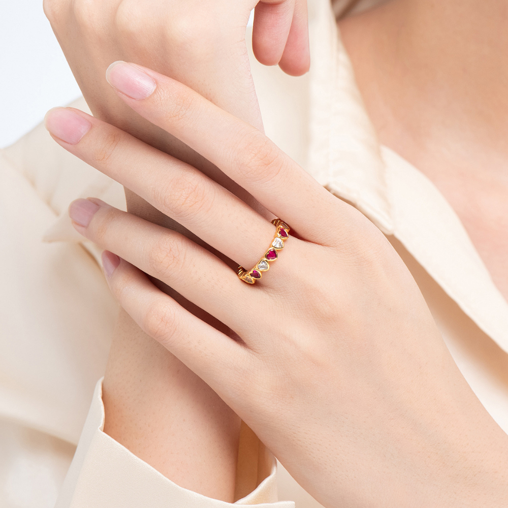 Jenny Heart Ring