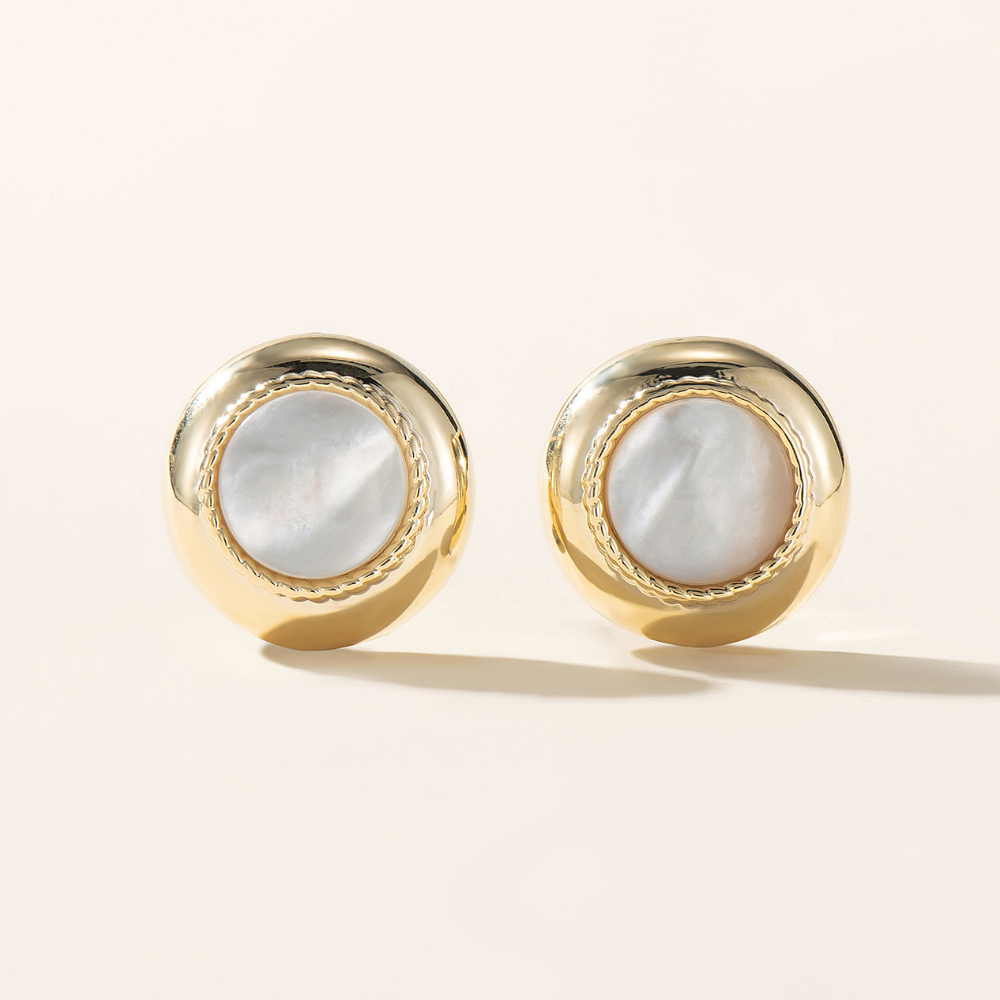 Meryl Heart Stud Earrings - 925 Silver Post