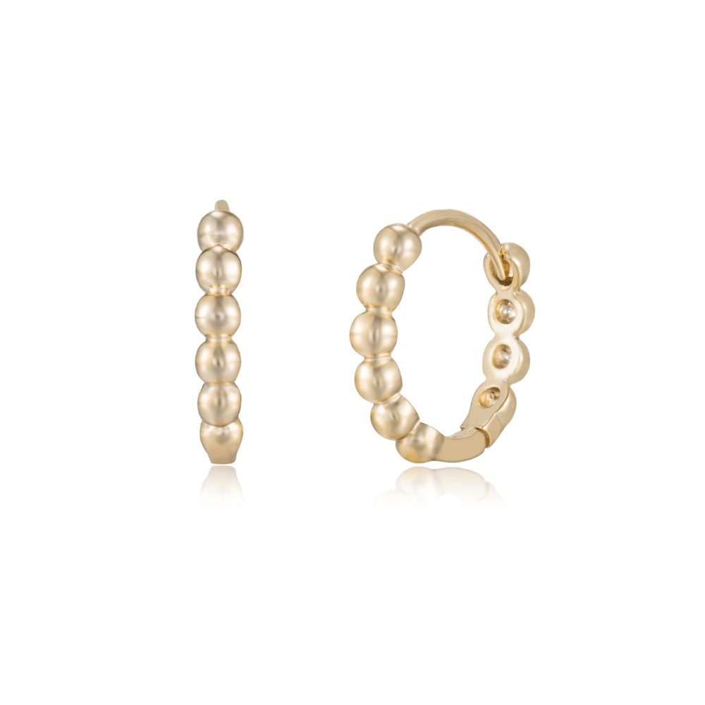 Mandy Huggie Hoop Earrings