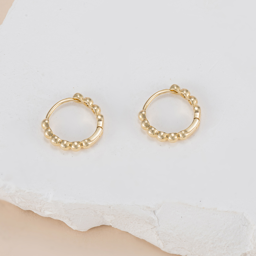 Mandy Huggie Hoop Earrings