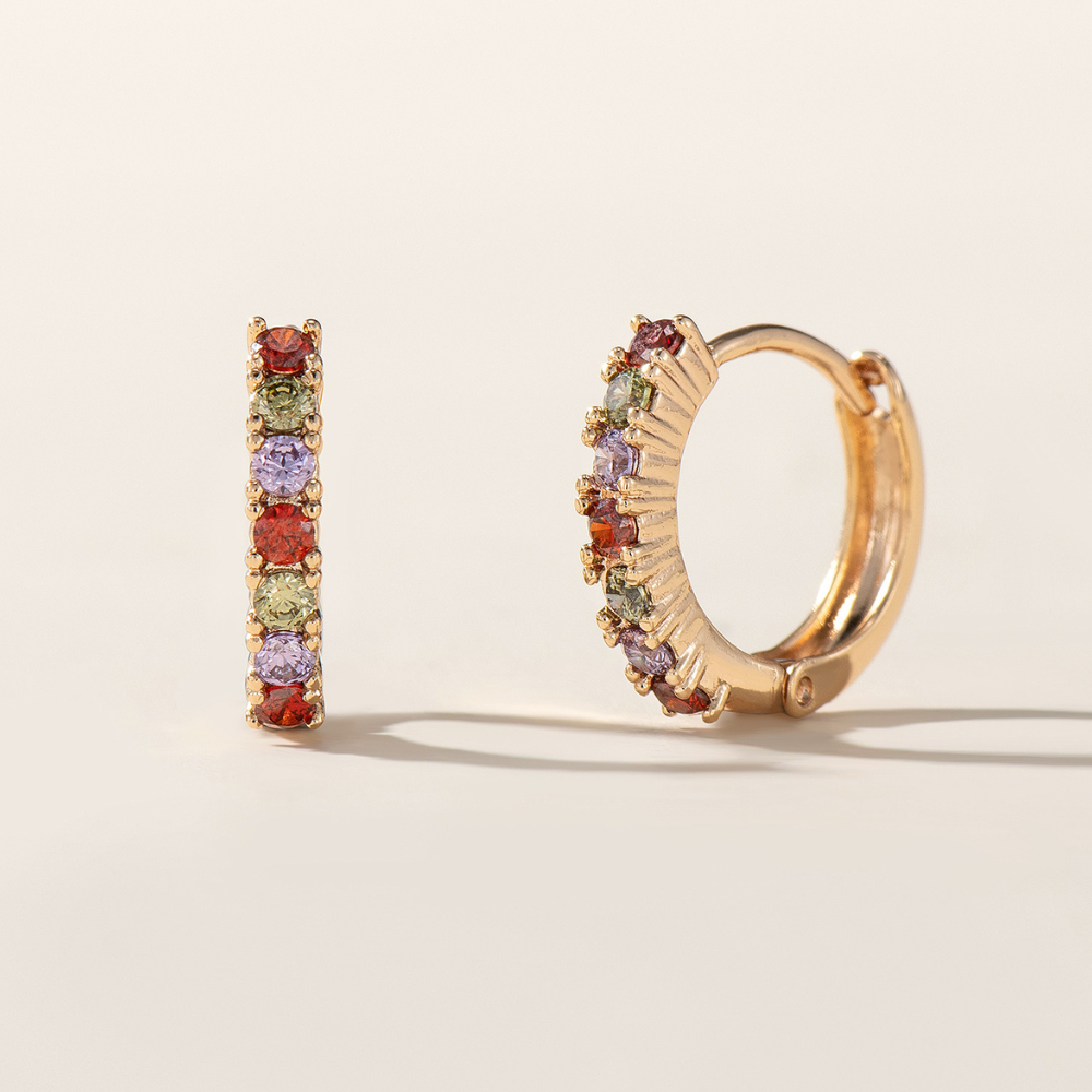 Claire Huggie Hoop Earrings