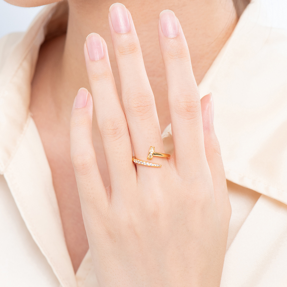 Vanya Adjustable Nail Ring