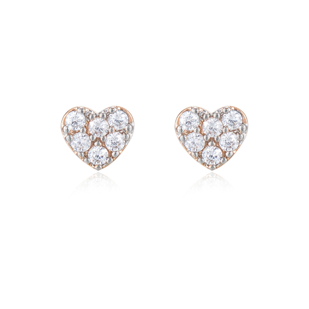 Millie Heart Stud Earrings