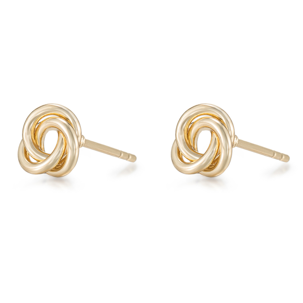 Love Knot Stud Earrings