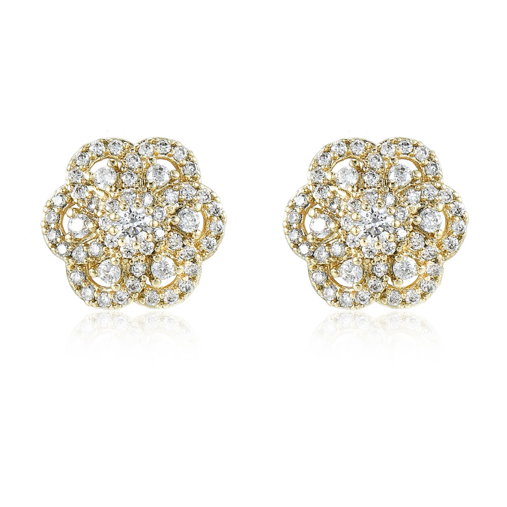 Sofia Flower Stud Earrings