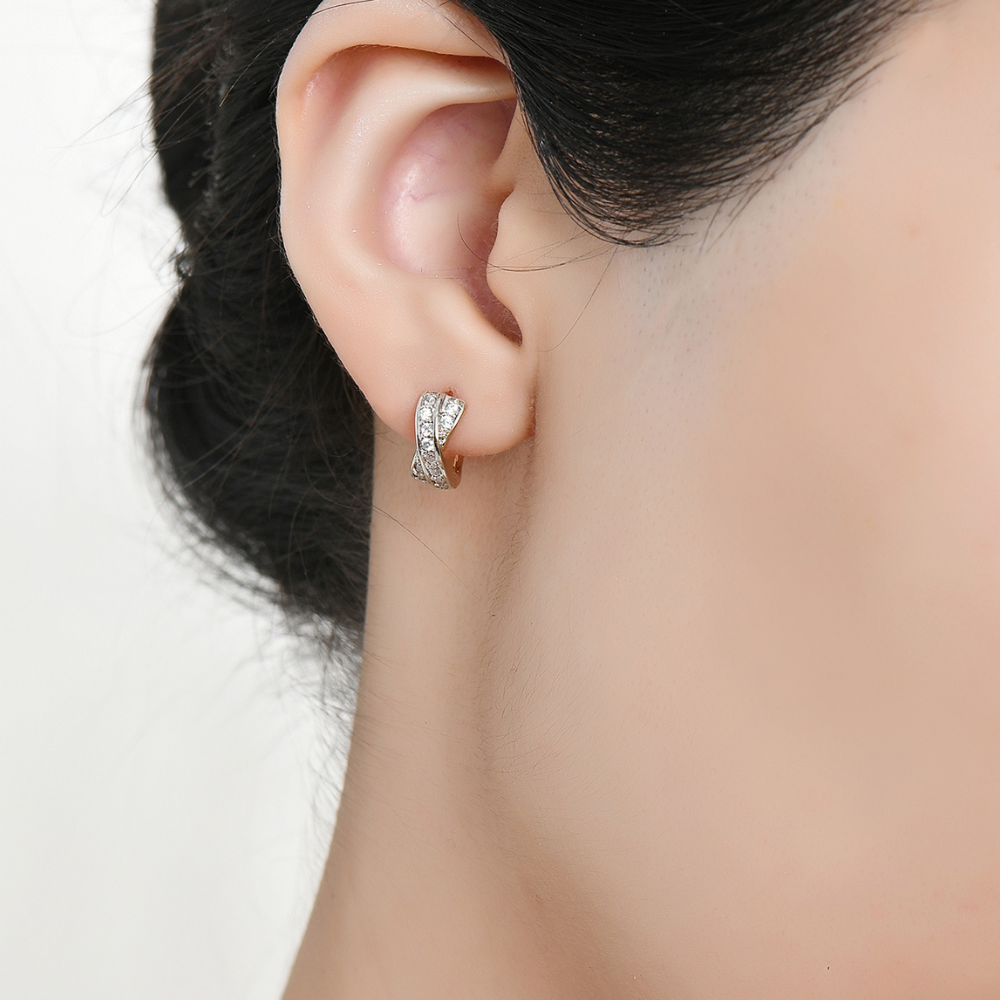 Hailey Hoop Earrings
