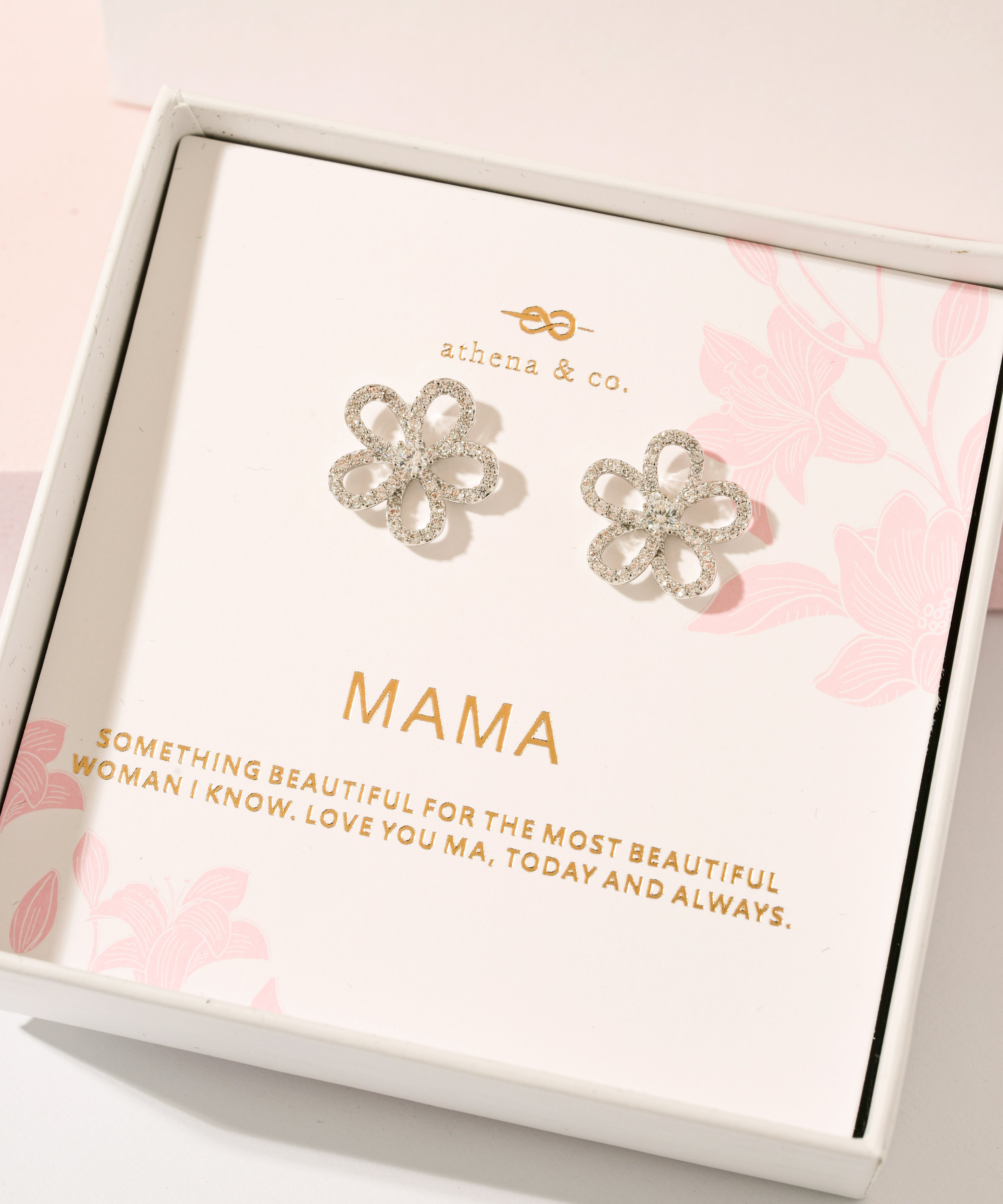 Aiko Flowerlace Stud Earrings - Mother's Day Gift Set