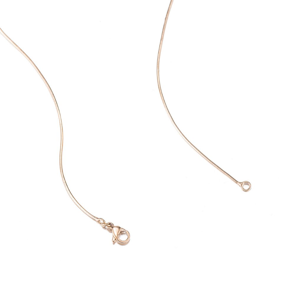 Round Snake Chain Necklace