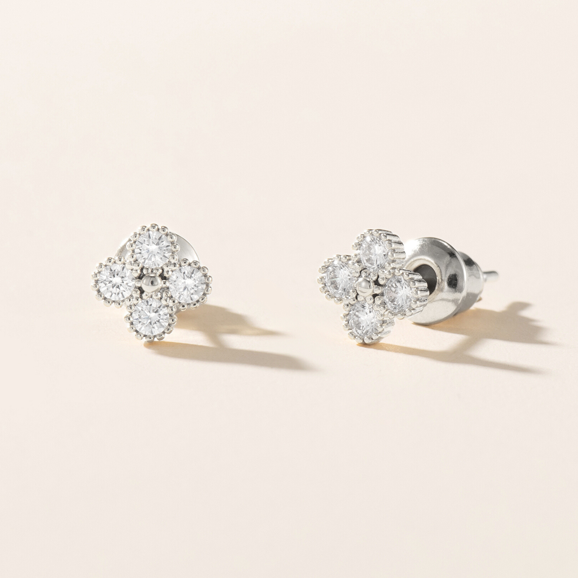 Maxine Clover Stud Earrings