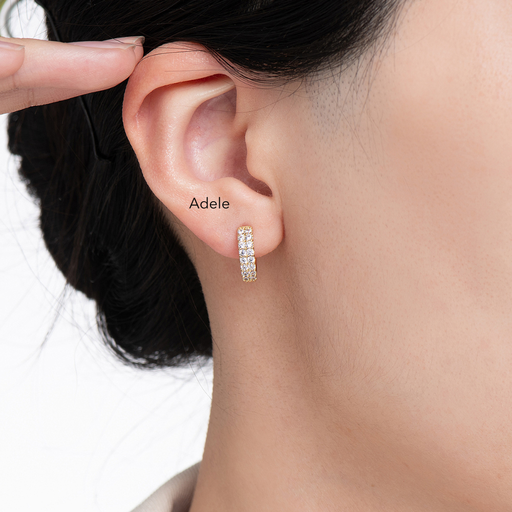 Classic Minimalist Daily Wear Hoop Earrings