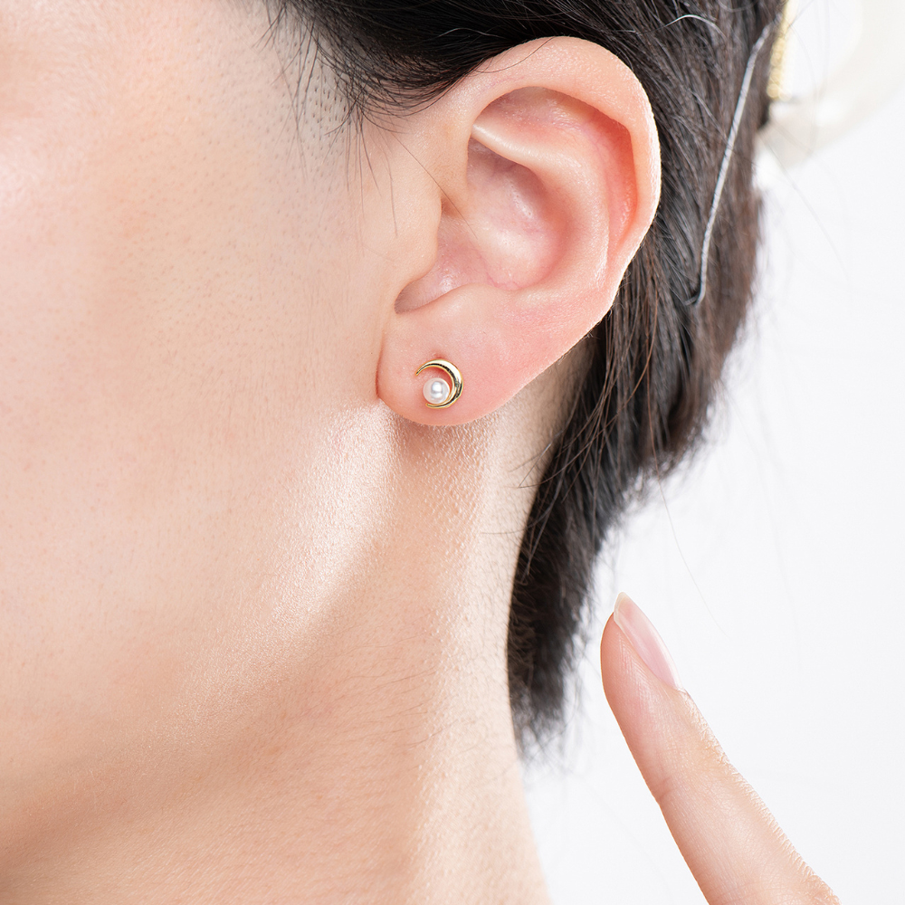 Mala Moon Earrings