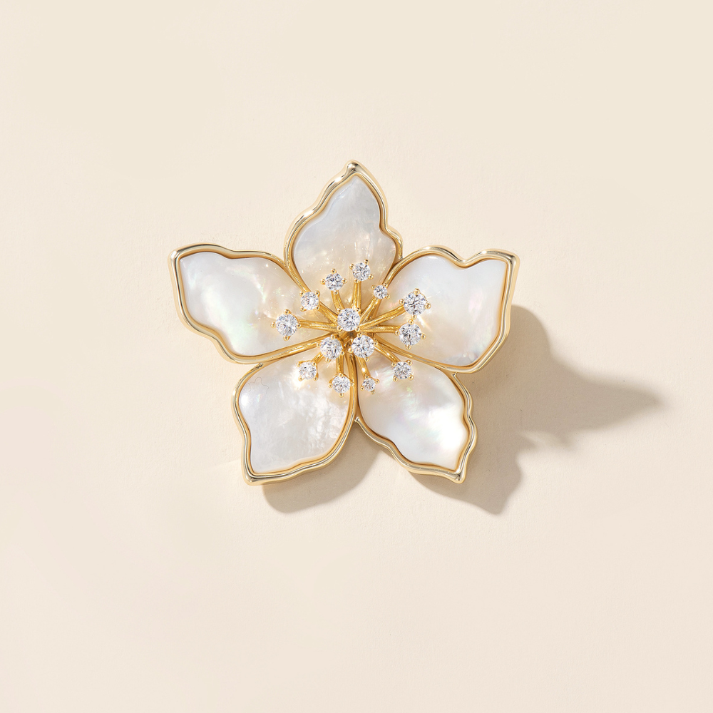 Thea Flower Brooch