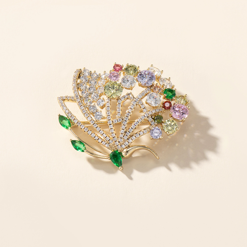 Thea Flower Brooch