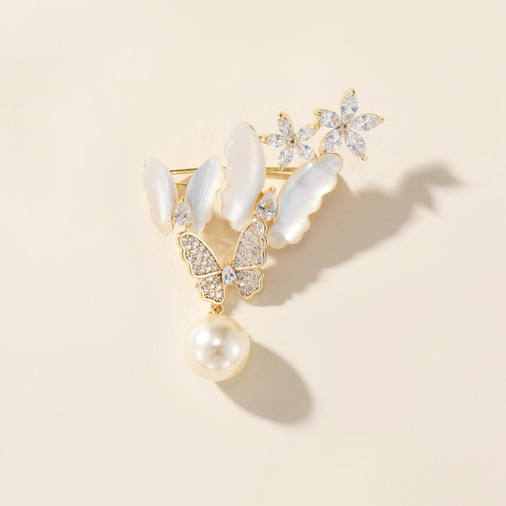 Rina Butterfly Brooch