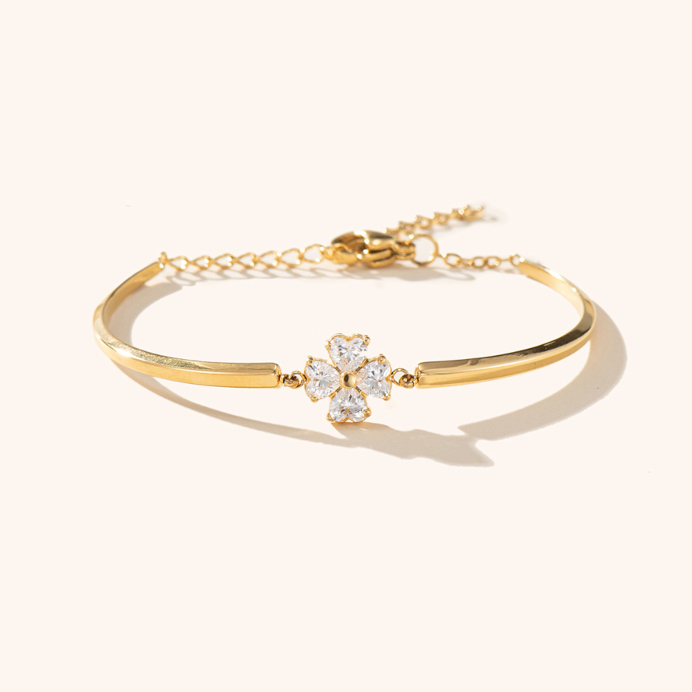 Stainless Steel Eva Cuff Bracelet