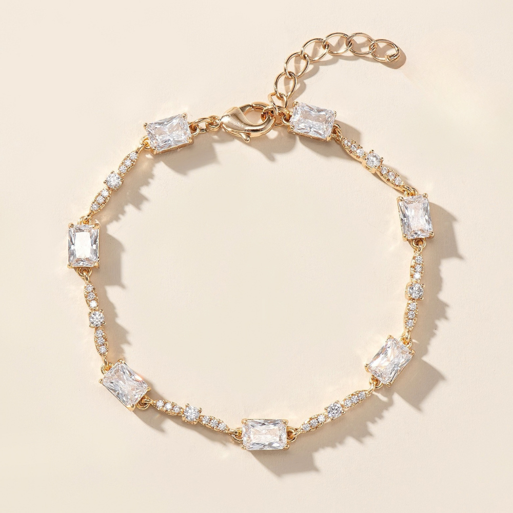 Penny Emerald Cut Radiant Bracelet