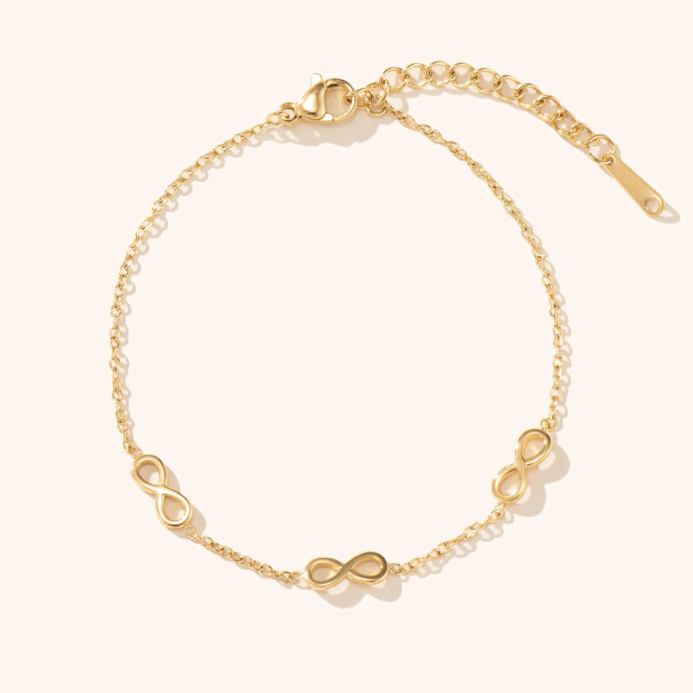 Stainless Steel Infinity Bracelet