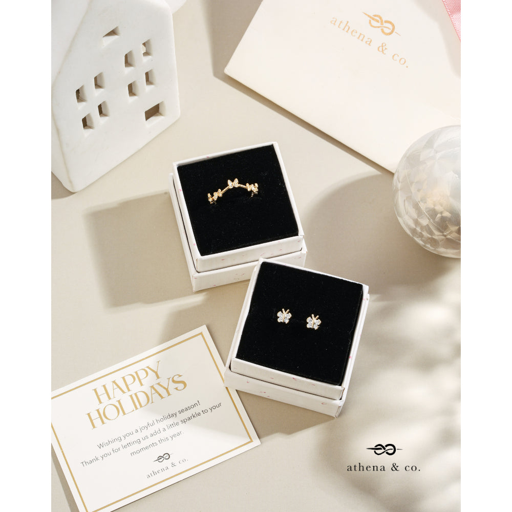Sophie Butterfly Ring & Tatianna Butterfly Stud Bundle