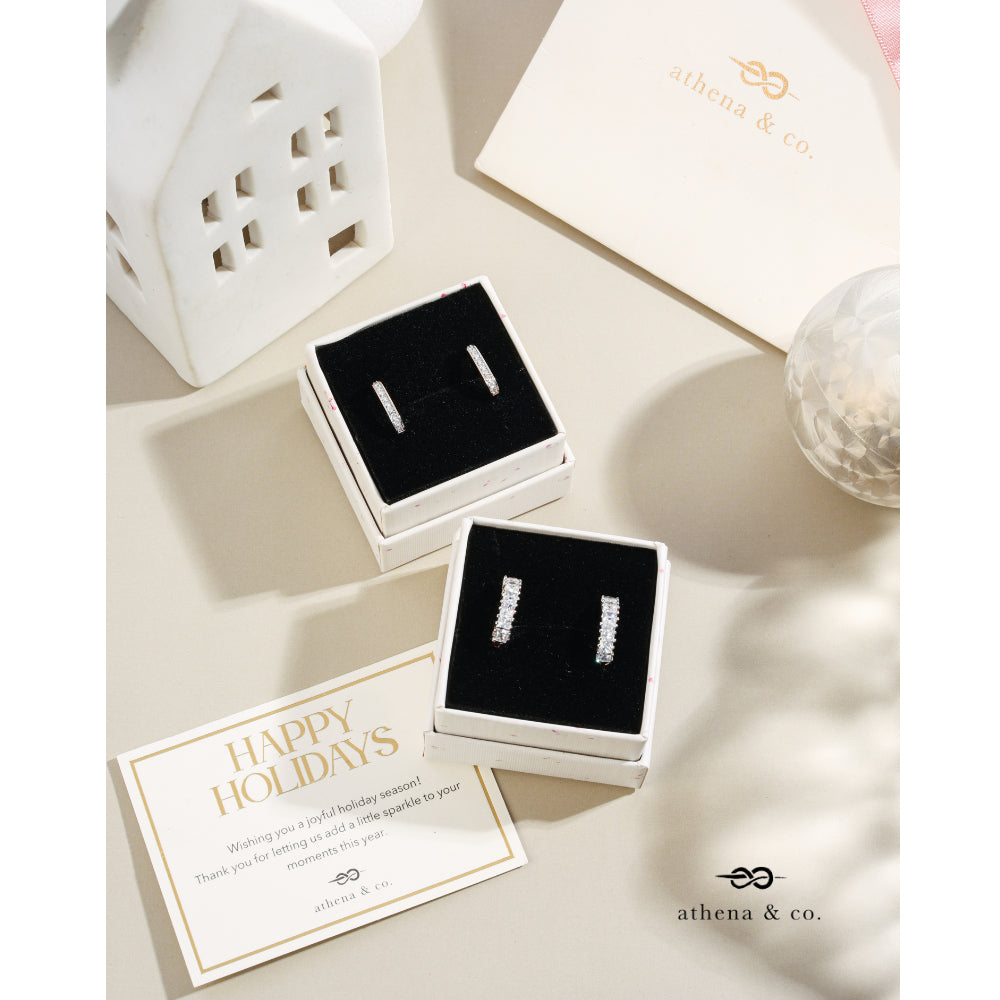 Day and Night Raisa & Kaylin Two Tone Hoop Earrings Bundle