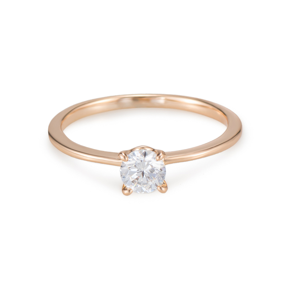 Angela Solitaire Ring | Athena & Co.