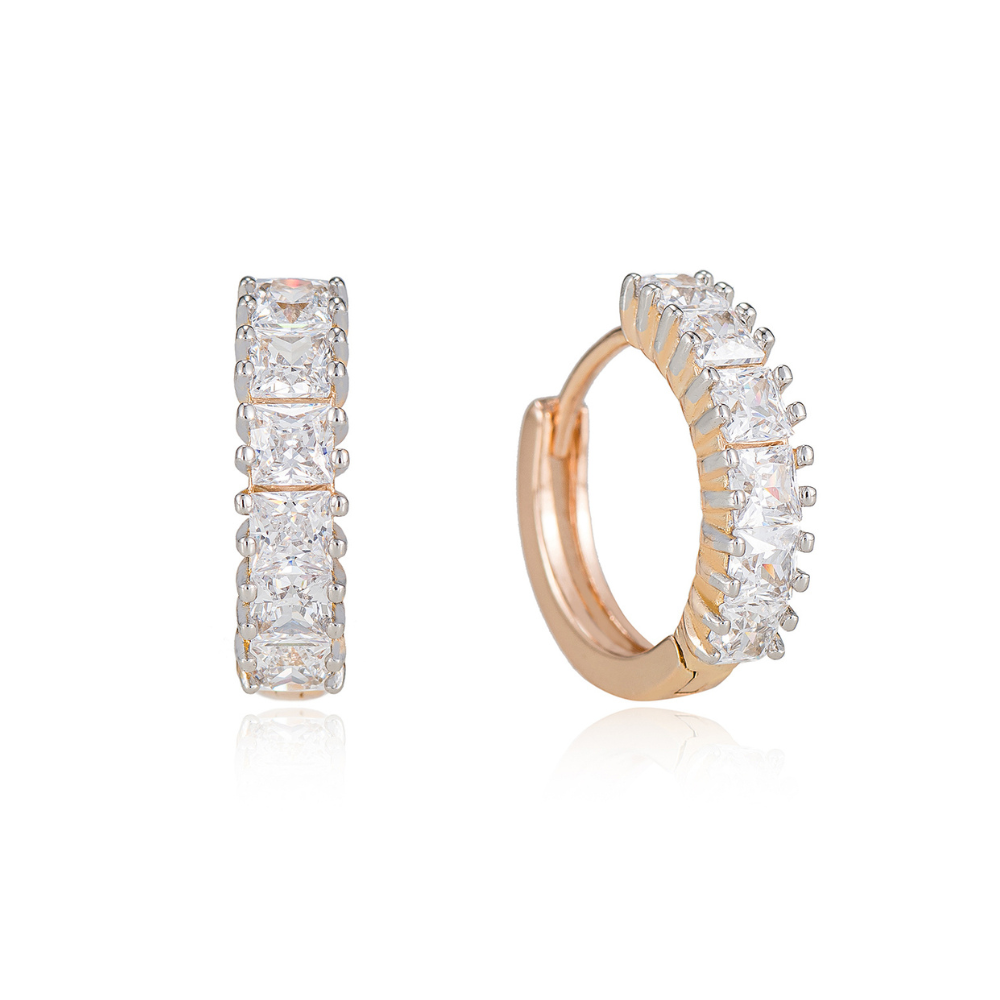Kaylin Diamond Hoop Earrings
