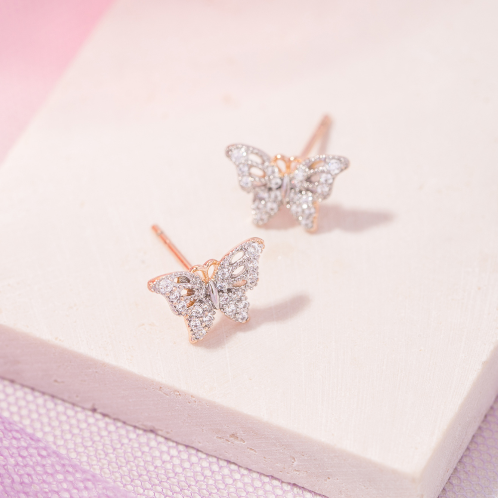 Alice Butterfly Stud Earrings