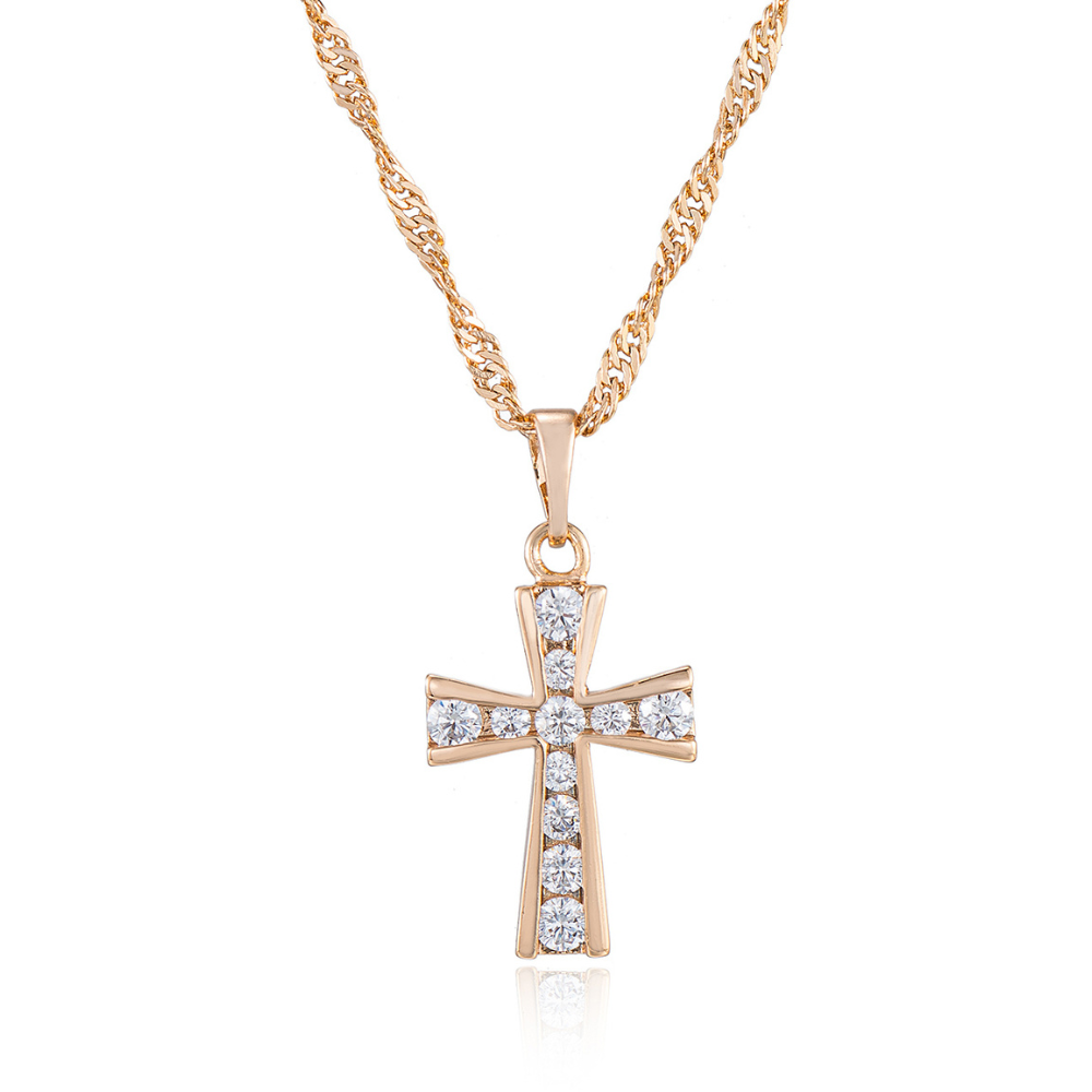 Constance Cross Necklace