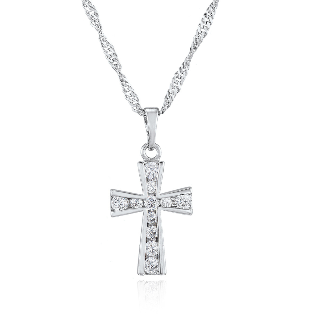 Constance Cross Necklace
