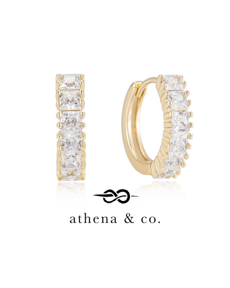 Kaylin Diamond Hoop Earrings