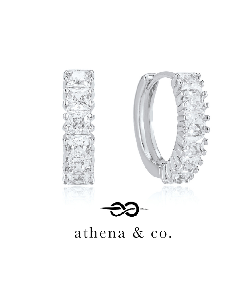 Kaylin Diamond Hoop Earrings